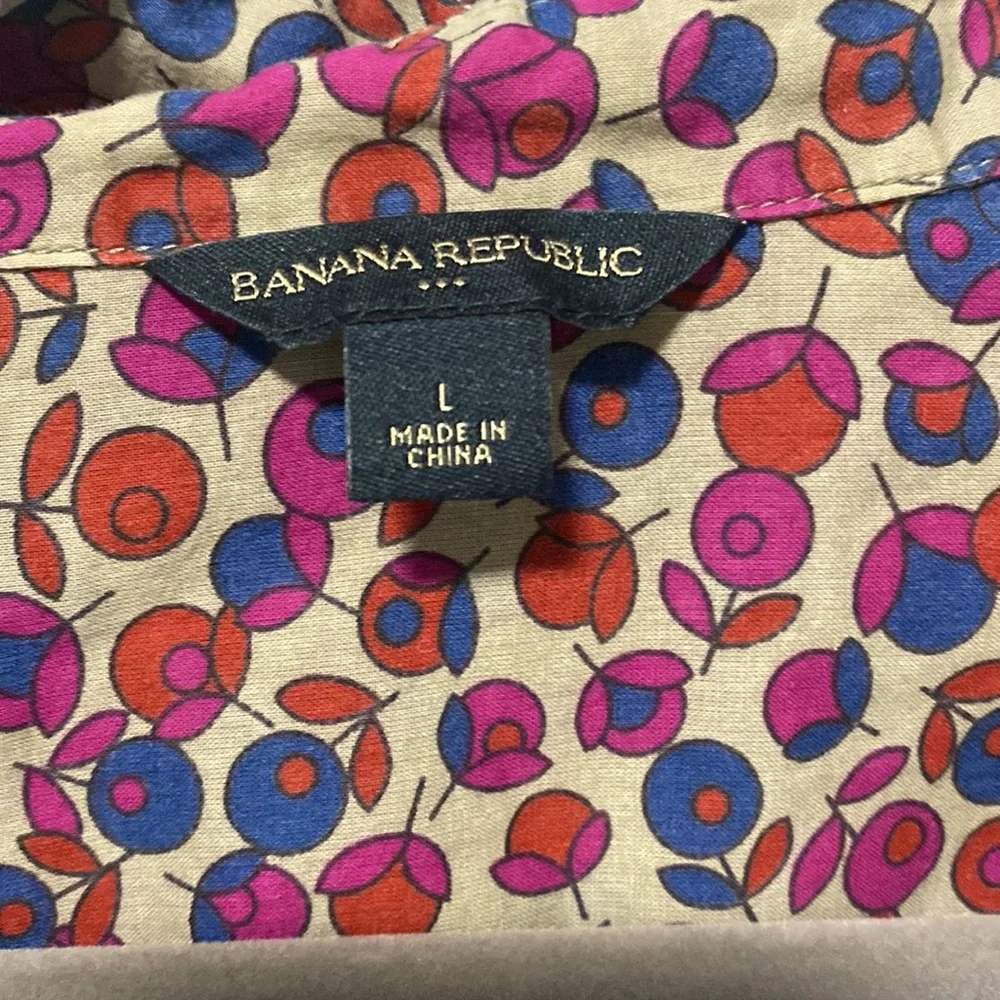 Banana republic blouse size L - Picture 3 of 6